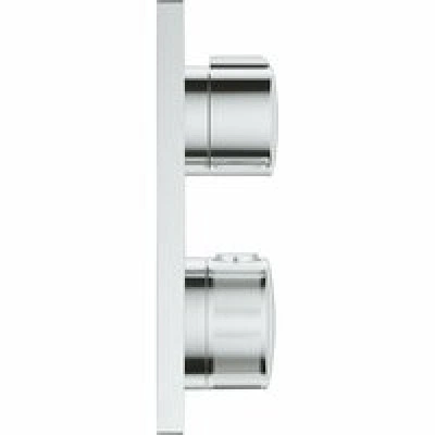 Внешняя часть термостата для душа GROHE Allure скрытого монтажа на 2 потребителя, квадратная, хром (29181002) Внешняя часть термостата для душа GROHE Allure скрытого монтажа на 2 потребителя, квадратная, хром (29181002)