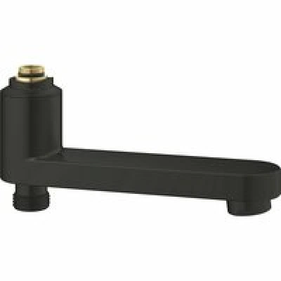 Излив для смесителей GROHE поворотный со встроенным переключателем ванна/душ, матовый черный (134502430) Излив для смесителей GROHE поворотный со встроенным переключателем ванна/душ, матовый черный (134502430)