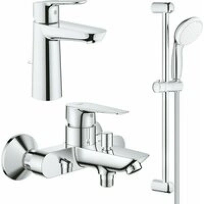 Готовый комплект для ванной комнаты GROHE BauEdge, хром (1000180)