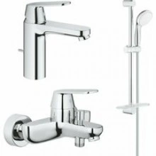 Готовый комплект для ванной комнаты GROHE Eurosmart Cosmopolitan, хром (1000179)