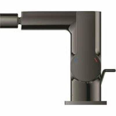 Смеситель для биде GROHE Allure с донным клапаном, темный графит глянец (24160A01) Смеситель для биде GROHE Allure с донным клапаном, темный графит глянец (24160A01)