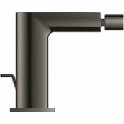 Смеситель для биде GROHE Allure с донным клапаном, темный графит глянец (24160A01) Смеситель для биде GROHE Allure с донным клапаном, темный графит глянец (24160A01)