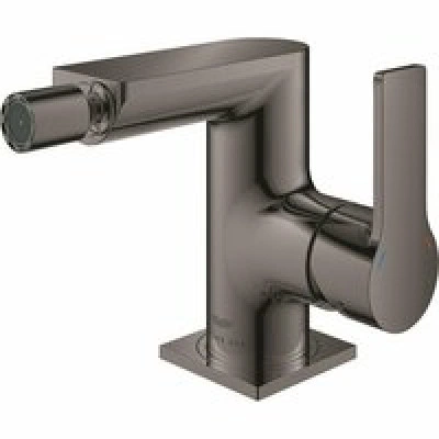 Смеситель для биде GROHE Allure с донным клапаном, темный графит глянец (24160A01) Смеситель для биде GROHE Allure с донным клапаном, темный графит глянец (24160A01)