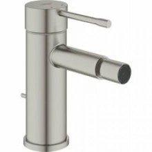 Смеситель для биде GROHE Essence с донным клапаном, суперсталь (24178DC1)