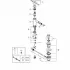 Смеситель для биде GROHE Essence с донным клапаном, теплый закат глянец (24178DA1) Смеситель для биде GROHE Essence с донным клапаном, теплый закат глянец (24178DA1)