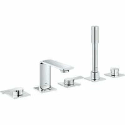 Смеситель для ванны GROHE Allure двухвентильный, на 5 отверстий, на край ванны, хром (25221001) Смеситель для ванны GROHE Allure двухвентильный, на 5 отверстий, на край ванны, хром (25221001)