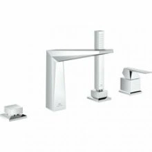 Смеситель для ванны GROHE Allure Brilliant на 4 отверстия, на борт ванны, хром (29405000)