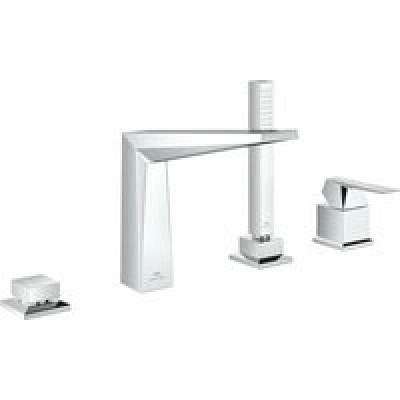 Смеситель для ванны GROHE Allure Brilliant на 4 отверстия, на борт ванны, хром (29405000) Смеситель для ванны GROHE Allure Brilliant на 4 отверстия, на борт ванны, хром (29405000)