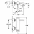 Смеситель для ванны GROHE Essence, фантомный черный (25250KF1) Смеситель для ванны GROHE Essence, фантомный черный (25250KF1)
