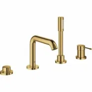 Смеситель для ванны GROHE Essence на 4 отверстия, холодный рассвет глянец (25251GL1)