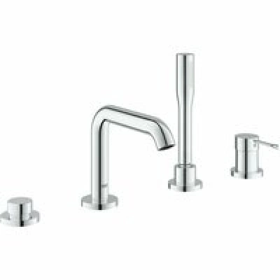 Смеситель для ванны GROHE Essence на 4 отверстия, хром (25251001) Смеситель для ванны GROHE Essence на 4 отверстия, хром (25251001)