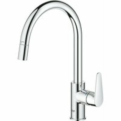 Смеситель для кухни GROHE BauCurve, хром (30547000) Смеситель для кухни GROHE BauCurve, хром (30547000)