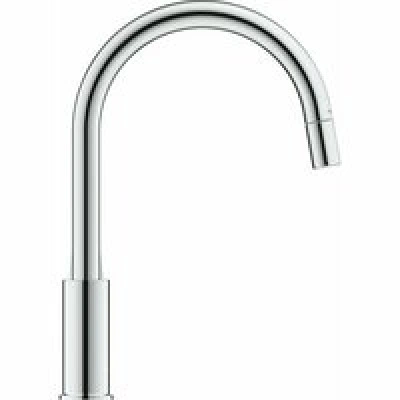Смеситель для кухни GROHE BauEdge с вытяжным изливом, хром (30536000) Смеситель для кухни GROHE BauEdge с вытяжным изливом, хром (30536000)