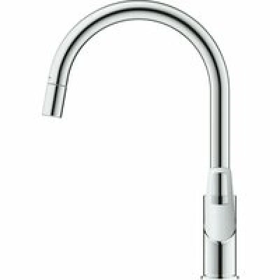 Смеситель для кухни GROHE BauLoop с вытяжным изливом, хром (30543000) Смеситель для кухни GROHE BauLoop с вытяжным изливом, хром (30543000)