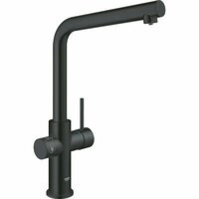 Смеситель для кухни GROHE Blue Home с системой фильтрации, охлаждения и газирования воды, Wi-Fi, черный бархат (31454KS1) Смеситель для кухни GROHE Blue Home с системой фильтрации, охлаждения и газирования воды, Wi-Fi, черный бархат (31454KS1)