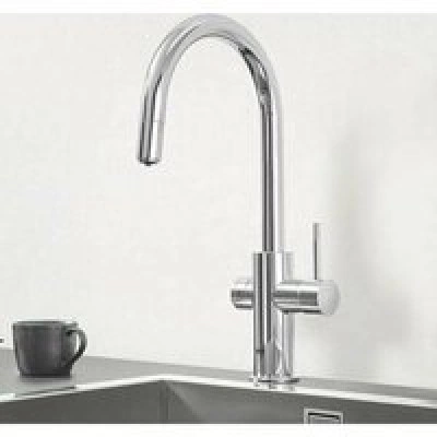 Смеситель для кухни GROHE Blue Professional с вытяжным изливом, функцией фильтрации, системой охлаждения и газирования воды, Wi-Fi, хром (313 Смеситель для кухни GROHE Blue Professional с вытяжным изливом, функцией фильтрации, системой охлаждения и газирования воды, Wi-Fi, хром (313