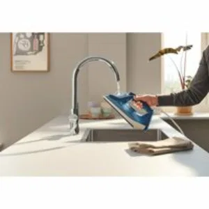 Смеситель для кухонной мойки GROHE Blue Pure BauCurve с функцией фильтрации, без фильтра в комплекте, хром (30580000) Смеситель для кухонной мойки GROHE Blue Pure BauCurve с функцией фильтрации, без фильтра в комплекте, хром (30580000)