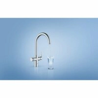 Смеситель для кухонной мойки GROHE Blue Pure BauCurve с функцией фильтрации, без фильтра в комплекте, хром (30580000) Смеситель для кухонной мойки GROHE Blue Pure BauCurve с функцией фильтрации, без фильтра в комплекте, хром (30580000)