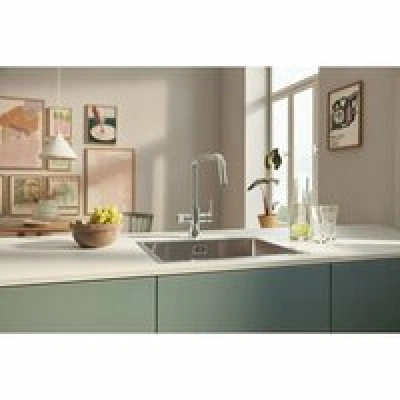 Смеситель для кухонной мойки GROHE Blue Pure Eurosmart с функцией фильтрации, без фильтра в комплекте, хром (30583000) Смеситель для кухонной мойки GROHE Blue Pure Eurosmart с функцией фильтрации, без фильтра в комплекте, хром (30583000)