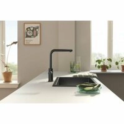 Смеситель для кухонной мойки GROHE Blue Pure Minta c вытяжным изливом, функцией фильтрации, без фильтра в комплекте, фантомный черный (30590KF0) Смеситель для кухонной мойки GROHE Blue Pure Minta c вытяжным изливом, функцией фильтрации, без фильтра в комплекте, фантомный черный (30590KF0)