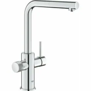 Смеситель для кухонной мойки GROHE Blue Pure Minta с функцией фильтрации, без фильтра в комплекте, хром (30590000) Смеситель для кухонной мойки GROHE Blue Pure Minta с функцией фильтрации, без фильтра в комплекте, хром (30590000)