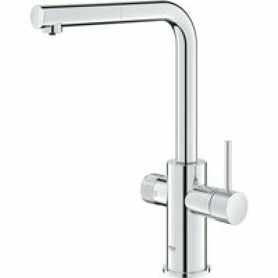 Смеситель для кухонной мойки GROHE Blue Pure Minta с функцией фильтрации, без фильтра в комплекте, хром (30590000) Смеситель для кухонной мойки GROHE Blue Pure Minta с функцией фильтрации, без фильтра в комплекте, хром (30590000)