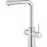 Смеситель для кухонной мойки GROHE Blue Pure Minta с функцией фильтрации, без фильтра в комплекте, хром (30590000) Смеситель для кухонной мойки GROHE Blue Pure Minta с функцией фильтрации, без фильтра в комплекте, хром (30590000)
