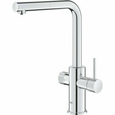 Смеситель для кухонной мойки GROHE Blue Pure Minta с функцией фильтрации, без фильтра в комплекте, хром (30590000) Смеситель для кухонной мойки GROHE Blue Pure Minta с функцией фильтрации, без фильтра в комплекте, хром (30590000)
