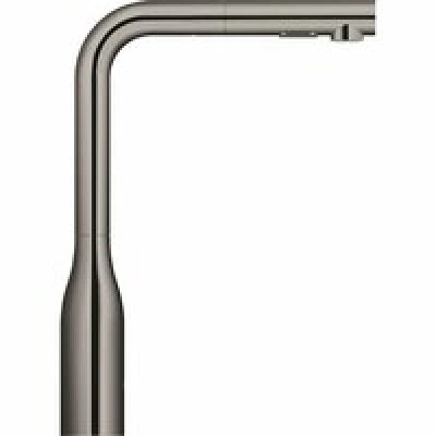 Смеситель для кухни GROHE Essence с вытяжным изливом 2jet, темный графит глянцевый (30504A00) Смеситель для кухни GROHE Essence с вытяжным изливом 2jet, темный графит глянцевый (30504A00)