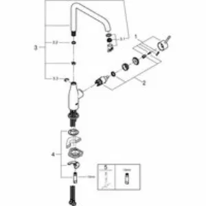 Смеситель для кухни GROHE Essence, холодный рассвет глянец (30505GL0) Смеситель для кухни GROHE Essence, холодный рассвет глянец (30505GL0)