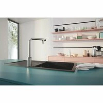 Смеситель для кухни GROHE Minta SmartControl с вытяжным изливом 2jet, суперсталь (31889DC0) Смеситель для кухни GROHE Minta SmartControl с вытяжным изливом 2jet, суперсталь (31889DC0)