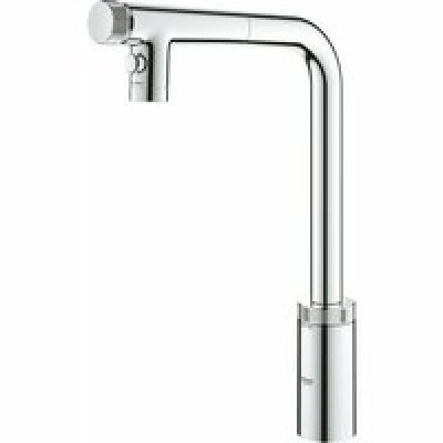 Смеситель для кухни GROHE Minta SmartControl с вытяжным изливом 2jet, хром (31889000) Смеситель для кухни GROHE Minta SmartControl с вытяжным изливом 2jet, хром (31889000)