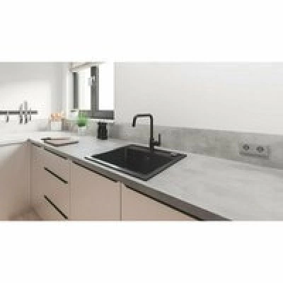 Смеситель для кухонной мойки GROHE Start с высоким поворотным изливом, матовый черный (304702430) Смеситель для кухонной мойки GROHE Start с высоким поворотным изливом, матовый черный (304702430)