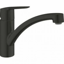 Смеситель для кухни GROHE Start c низким поворотным изливом, матовый черный (324412432)