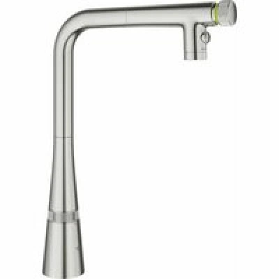 Смеситель для кухни GROHE Zedra SmartControl с вытяжным изливом 2jet, суперсталь (31886DC0) Смеситель для кухни GROHE Zedra SmartControl с вытяжным изливом 2jet, суперсталь (31886DC0)
