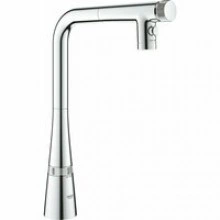Смеситель для кухни GROHE Zedra SmartControl с вытяжным изливом 2jet, хром (31886000)