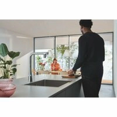 Смеситель для кухни GROHE Zedra SmartControl с вытяжным изливом 2jet, хром (31886000) Смеситель для кухни GROHE Zedra SmartControl с вытяжным изливом 2jet, хром (31886000)