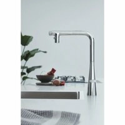 Смеситель для кухни GROHE Zedra SmartControl с вытяжным изливом 2jet, хром (31886000) Смеситель для кухни GROHE Zedra SmartControl с вытяжным изливом 2jet, хром (31886000)