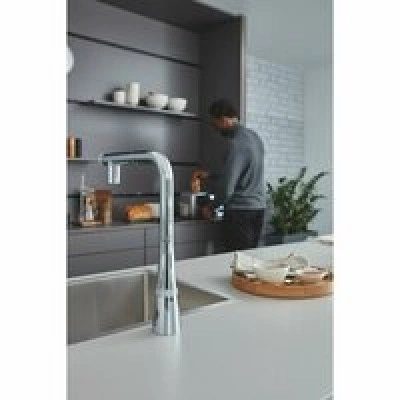 Смеситель для кухни GROHE Zedra SmartControl с вытяжным изливом 2jet, хром (31886000) Смеситель для кухни GROHE Zedra SmartControl с вытяжным изливом 2jet, хром (31886000)