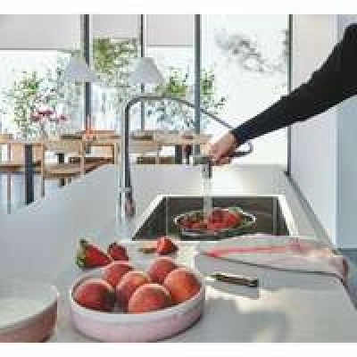 Смеситель для кухни GROHE Zedra SmartControl с вытяжным изливом 2jet, хром (31886000) Смеситель для кухни GROHE Zedra SmartControl с вытяжным изливом 2jet, хром (31886000)
