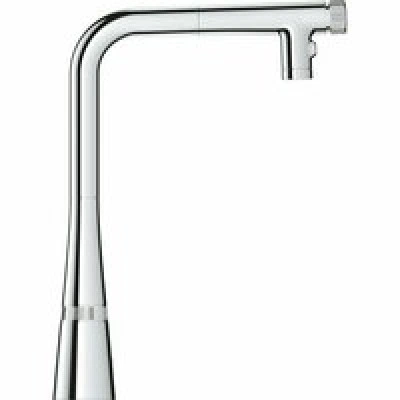 Смеситель для кухни GROHE Zedra SmartControl с вытяжным изливом 2jet, хром (31886000) Смеситель для кухни GROHE Zedra SmartControl с вытяжным изливом 2jet, хром (31886000)
