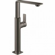 Смеситель для раковины GROHE Allure с донным клапаном, XL-Size, темный графит глянец (23403A01)