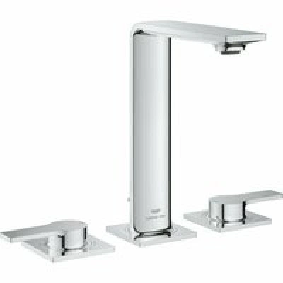 Смеситель для раковины GROHE Allure на 3 отверстия, с донным клапаном, M-Size, хром (20188001) Смеситель для раковины GROHE Allure на 3 отверстия, с донным клапаном, M-Size, хром (20188001)