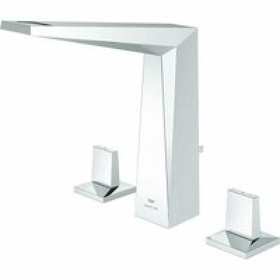 Смеситель для раковины GROHE Allure Brilliant на 3 отверстия, с донным клапаном, M-Size, хром (20627000) Смеситель для раковины GROHE Allure Brilliant на 3 отверстия, с донным клапаном, M-Size, хром (20627000)