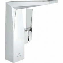 Смеситель для раковины GROHE Allure Brilliant с донным клапаном, L-Size, хром (24344000)