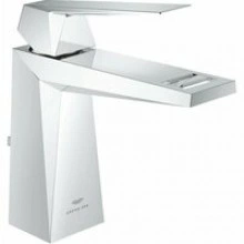 Смеситель для раковины GROHE Allure Brilliant с донным клапаном, M-Size, хром (24341000)