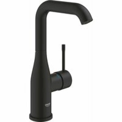 Смеситель для раковины GROHE Essence без донного клапана, L-size, фантомный черный (24177KF1)