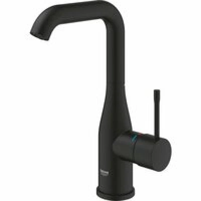 Смеситель для раковины GROHE Essence без донного клапана, L-size, фантомный черный (24177KF1) Смеситель для раковины GROHE Essence без донного клапана, L-size, фантомный черный (24177KF1)