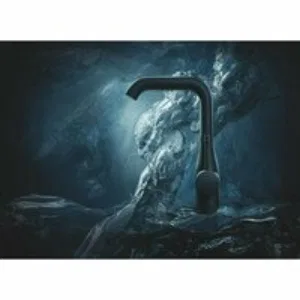 Смеситель для раковины GROHE Essence без донного клапана, L-size, фантомный черный (24177KF1) Смеситель для раковины GROHE Essence без донного клапана, L-size, фантомный черный (24177KF1)