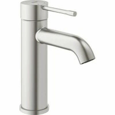 Смеситель для раковины GROHE Essence без донного клапана, S-size, суперсталь (24172DC1) Смеситель для раковины GROHE Essence без донного клапана, S-size, суперсталь (24172DC1)
